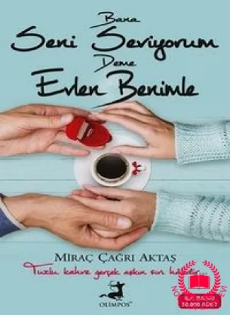 Bana Seni Seviyorum Deme Evlen Benimle kitab üzü