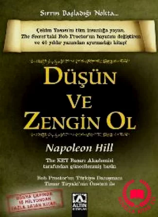 Düşün ve Zengin Ol (Yaşam Boyu Başarı Rehberi) kitab üzü