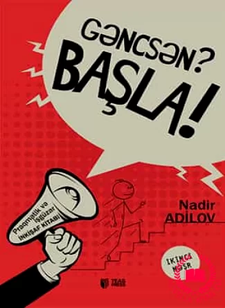 Gəncsən? Başla! kitab üzü