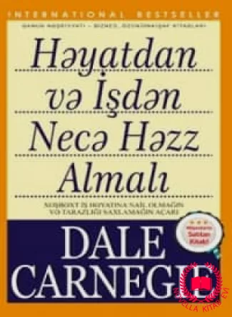 Həyatdan və işdən necə həzz almalı kitab üzü