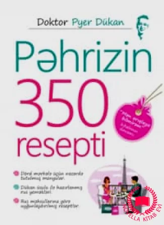 Pəhrizin 350 resepti kitab üzü