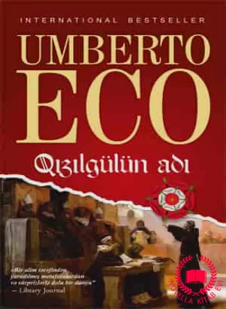 Qızılgülün adı kitab üzü