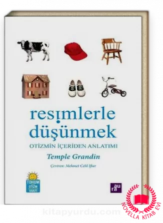 Resimlerle Düşünmek (Otizmin İçerden Anlatımı) kitab üzü