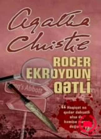 Rocer Ekroydun qətli kitab üzü