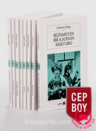 Stefan Zweig Cep Boy Seti (8 Kitap, Tam Metin) kitab üzü